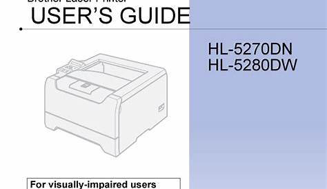brother hl-5450dn manual