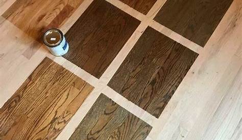 wood floor stain colors chart