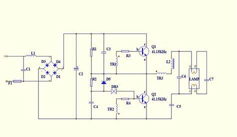 3 cfl inverter circuit diagram