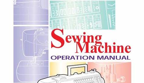 brother sewing machine sc6600 manual