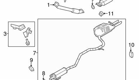 2010 ford fusion exhaust system