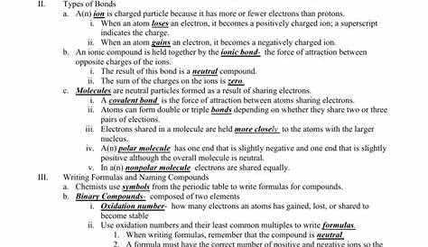 Section 1 Stability In Bonding Worksheet Answers - Promotiontablecovers