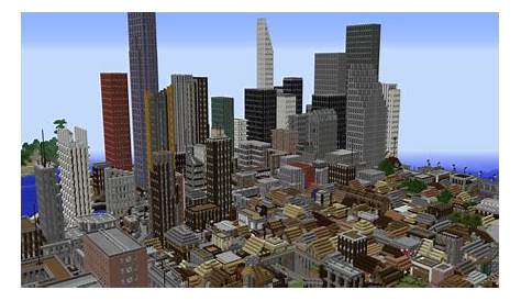 This Gamer's Massive Minecraft City Build is an Incredible 5-Year Effort