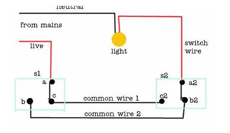 2 way electrical circuit diagram