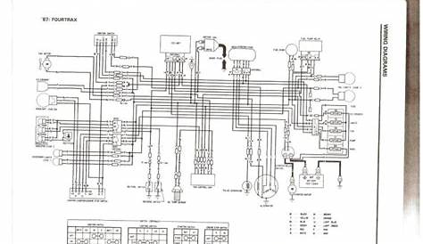 Honda 300 Fourtrax Wiring Diagram - Wiring Digital and Schematic