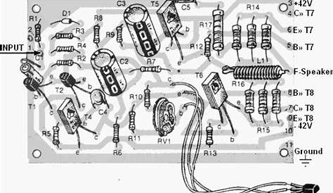 2n3773 audio amplifier circuit diagram