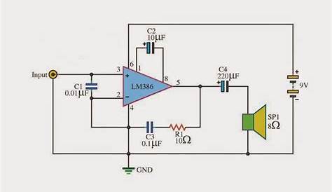 Make a simple audio amplifier using lm386, ~ LearnEverythings