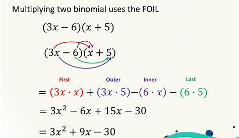 PPT - Lesson 8-2 Multiplying and Factoring Polynomials PowerPoint