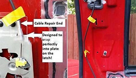 Ford Ranger Rear Door Cable Repair Kit E150 E250