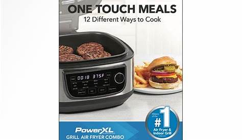 PowerXL™ Grill Air Fryer Combo 12-in-1 (8QT) - Support PowerXL