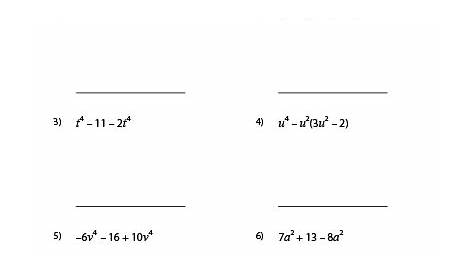 grade 9 polynomial worksheet