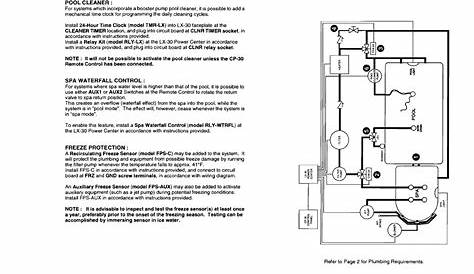 pool pump wiring schematic