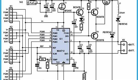 fast charger circuit diagram