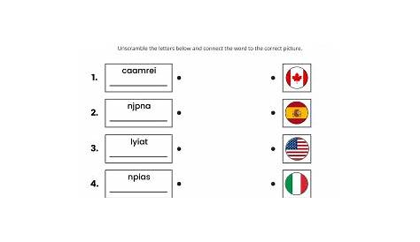 Countries And Nationalities Worksheets | Games4esl