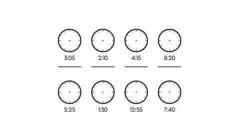 telling time worksheets k5 learning - grade 2 telling time worksheets