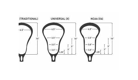 women's lacrosse stick size chart