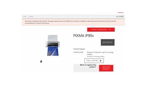 Canon PIXMA iP90v Driver and Firmware Downloads
