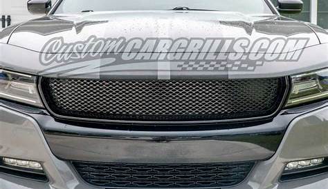 dodge charger black grill