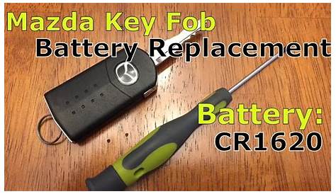Mazda 3 Key Fob Battery : You will then take the battery out with the