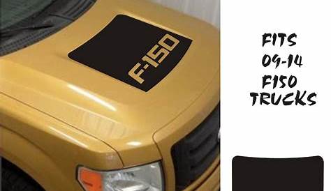 ford f150 hood decal removal