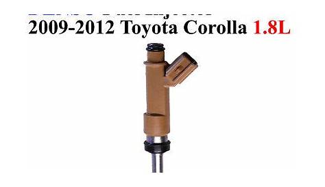 SINGLE Genuine Denso OEM Fuel Injector For 2009-2012 Toyota Corolla 1