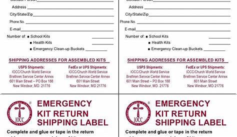 30 Printable Shipping Label Templates (Free) - PrintableTemplates