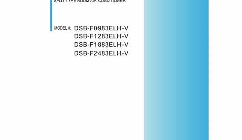 Daewoo AC manual | Air Conditioning | Hvac