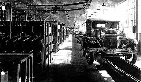 Assembly line 1920s henry ford