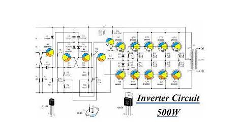 home made inverter circuit diagram