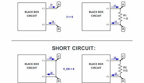 diagram of open circuit test