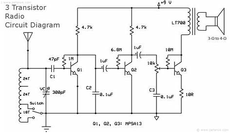 schematic diagram of transistor