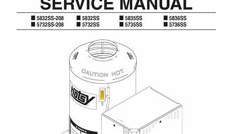 hotsy pressure washer manual