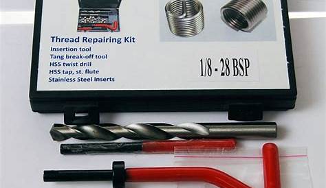 1/8 BSP Thread Repair Kit SORRY OUT OF STOCK - Chronos Engineering Supplies
