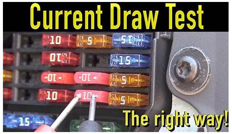 The BEST Way TO Perform a Parasitic Draw Test - YouTube