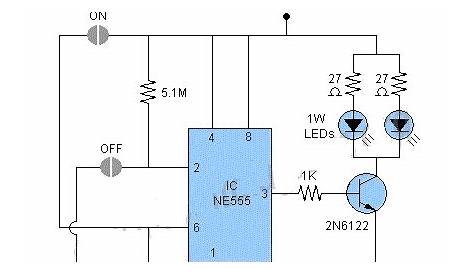 Circuit Diagram Of Rechargeable Touch Light