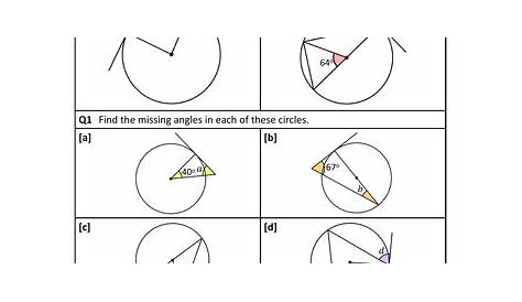 Circle Theorems - Part 3 (of 4) | Teaching Resources