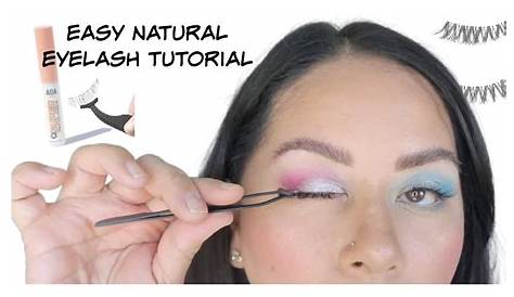 EASY Step by Step Lash Tutorial | How to Apply Lashes for Beginners