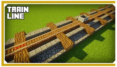 how to make a minecart train in minecraft