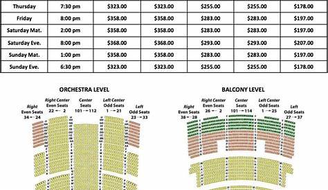 easton state theater seating chart