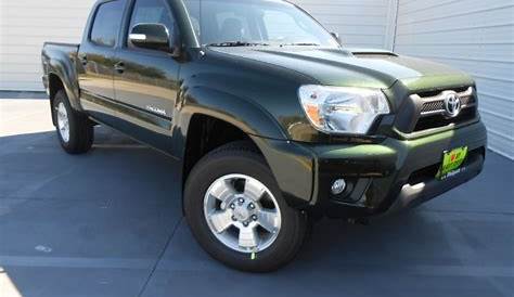 2013 Toyota Tacoma V6 TRD Sport Prerunner Double Cab in Spruce Green