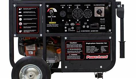 powerland pd10000e owner's manual