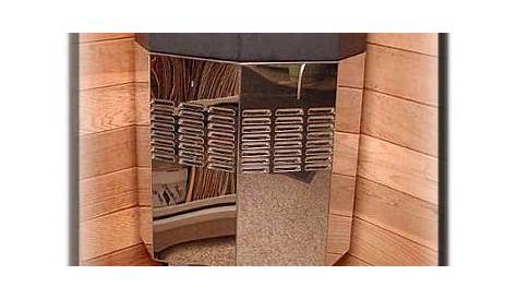 Complete DIY Sauna Kit 4' x 4' - 4 Kw Electric Heater