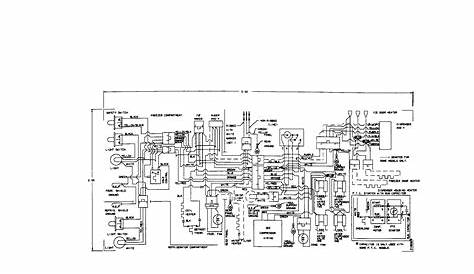 kenmore refrigerator schematic diagram