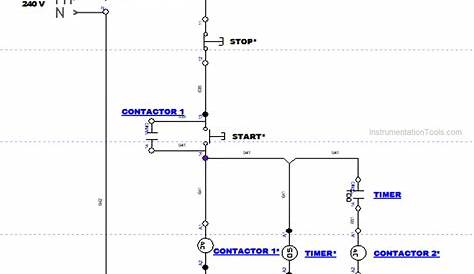 draw the circuit diagram of sequential control of three motors