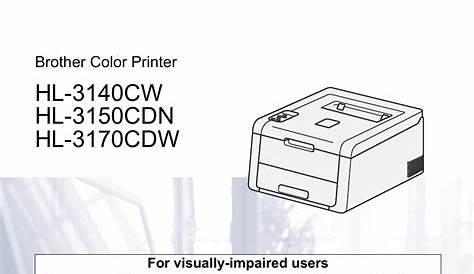 brother hl 3170cdw user manual
