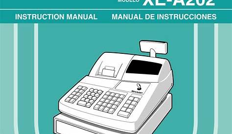 SHARP XE-A202 INSTRUCTION MANUAL Pdf Download | ManualsLib