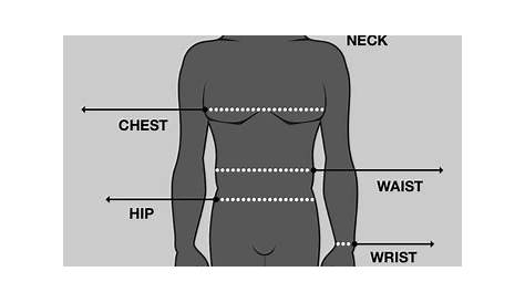 Clothing measurement guide for men | Body measurements, Sewing