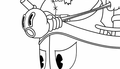 Cuphead coloring pages | Print and Color.com