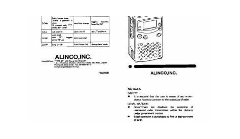 Alinco DJ-SR1 Instruction Manual | Manualzz