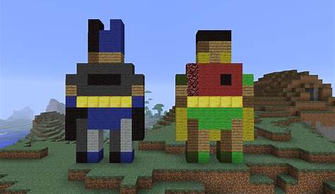 Creative pixel art ideas Batman collection | Minecraft Pixel Art